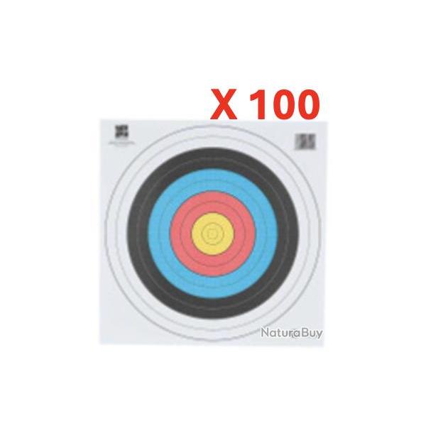 Tir � l'arc - lot de 100 blasons Avalon 40cm