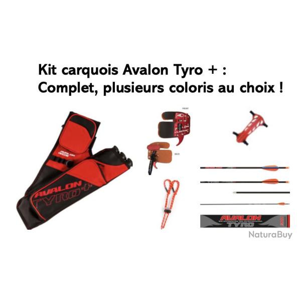 Kit carquois Avalon Tyro + : tous les accessoires pour d�buter le tir � l'arc ! 31"