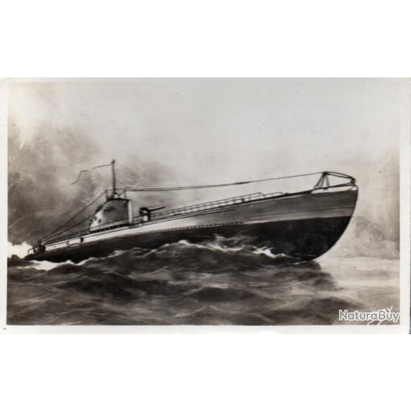 Carte postale Marine de guerre fran�aise sous-marin Archim�de -N�8916