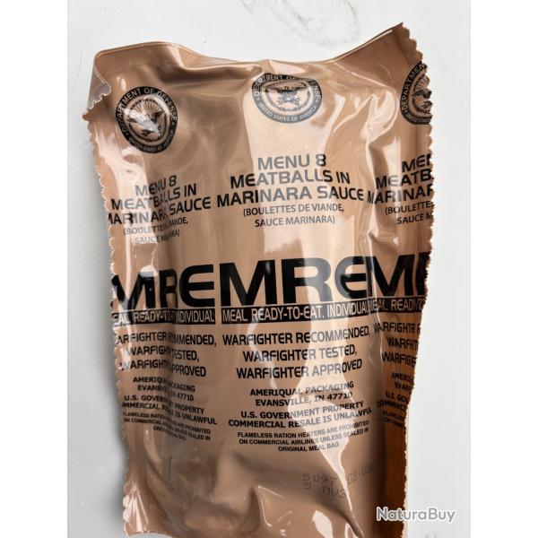 Ration militaire US Menu 8