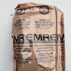 Ration militaire US menu 15