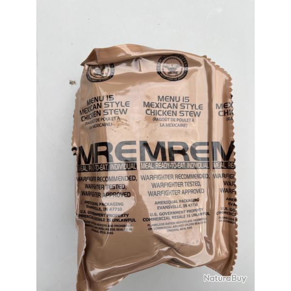 Ration militaire US menu 15