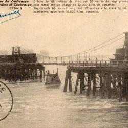 Carte postale ancienne - Ruines de Zeebrugge 1914-18 -N&deg;8917