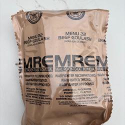 Ration militaire US menu 22