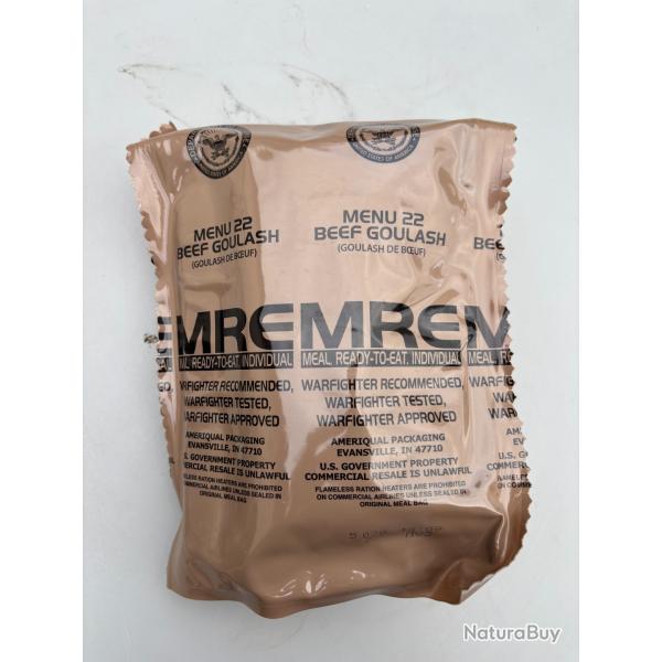 Ration militaire US menu 22
