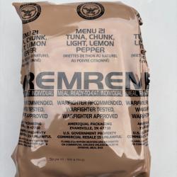 Ration militaire US menu 21
