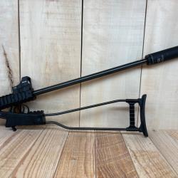 Carabine Little Badger Chiappa .22 LR - Point rouge Bushnell - Silencieux Browning