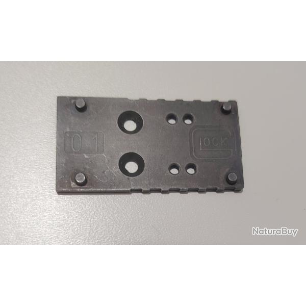 Plaque Adaptatrice GLOCK MOS 01 pour Docter / Burris