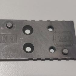 Plaque adaptatrice GLOCK MOS 04 pour Leupold Delta point