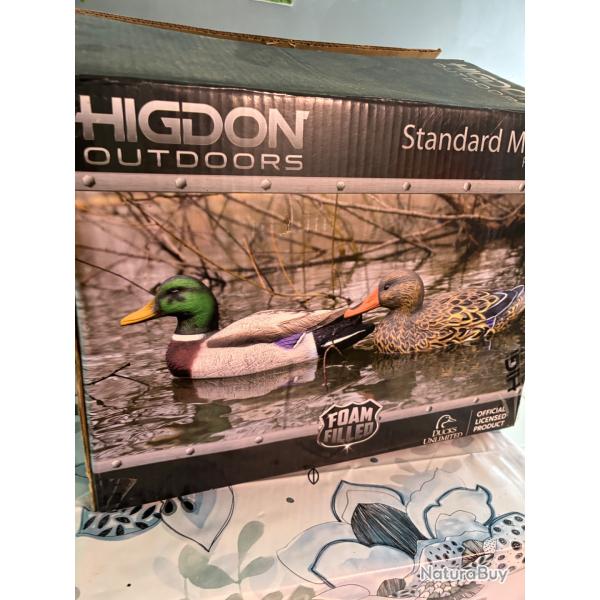 ? Lot de 6 appelants colverts Higdon Outdoors ? M�les et femelles