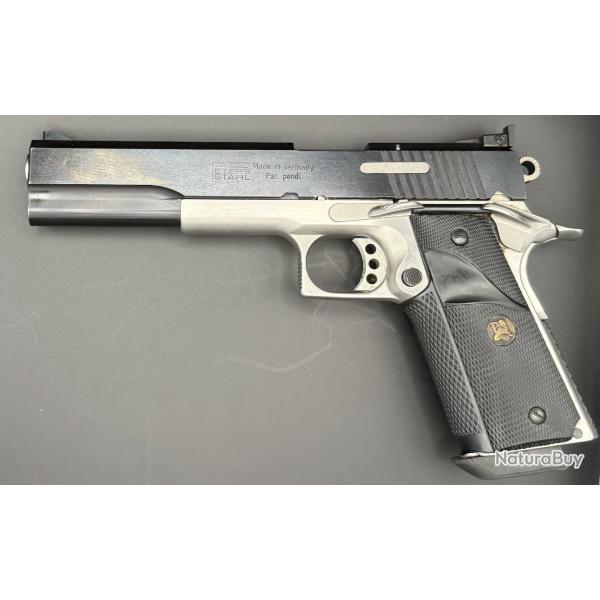 Peters-Stahl PSP 07 Multicaliber .45 ACP 6" - 1990 - 1�re main depuis 1991 - marque disparue - rare