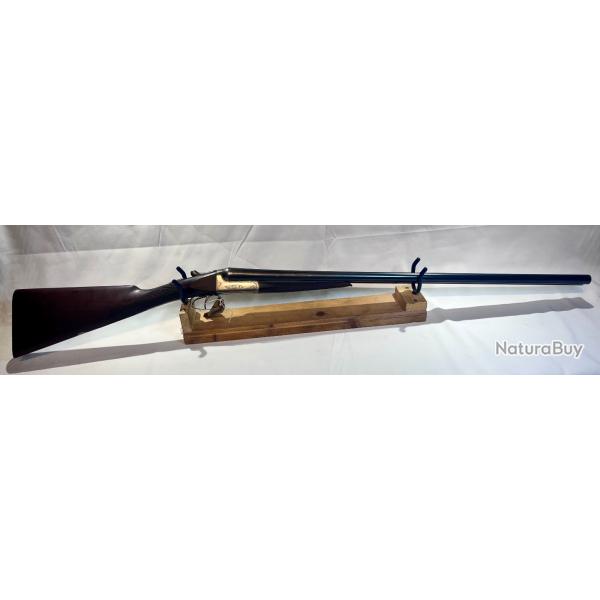TRES JOLI FUSIL JUXTAPOSE WESLEY RICHARDS THE FOWLER CALIBRE 12/65 TRES BON ETAT