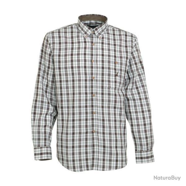 CHEMISE TRADITION KAKI - XL - PERCUSSION