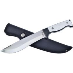 Couteau Frost Cutlery Knight Guard Fixed Blade Lame Acier 440 Manche Aluminium &Eacute;tui Nylon FFC113