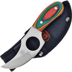 Couteau Frost Cutlery Chipaway Cat Skinner Frostwood Lame Acier Inox Manche Frostwood FCW647FW