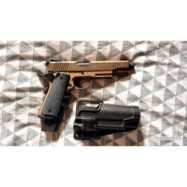 Pistolet Army Armament 1911 R32-1 GBB (tan)