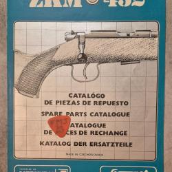 Notice pour carabine CZ ZKM 452 mod 2-E