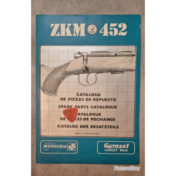Notice pour carabine CZ ZKM 452 mod 2-E