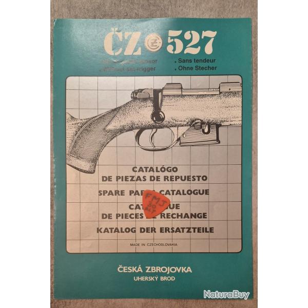 Notice pour carabine CZ 527