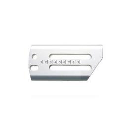 Plaque de couche coulissante courte, pour extension de crosse