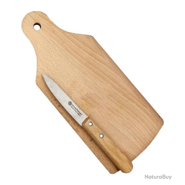 Coffret planche 20 x 11 cm et couteau office Le Coq Fran�ais Standard
