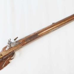 IMPOSANTE PRESTIGIEUSE ARQUEBUSE DE CHASSE D'APPARAT &Agrave; SILEX SIGN&Eacute;E JOHANNES POPIC &Agrave; BRESLAU/ WROCLA