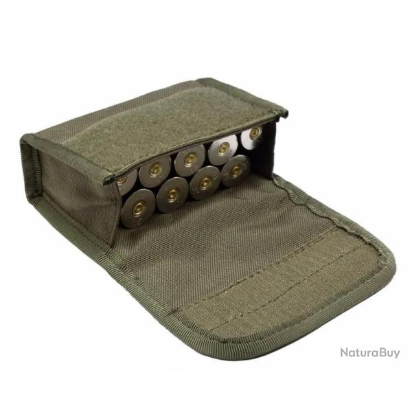 Cartouchi�re 10 emplacements pour calibre 12 - Vert