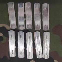 Lot de 10 clips MAS  pour cartouche 7.5 x 54 MAS 36 1&deg; choix