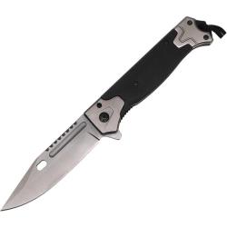 Couteau Pliant ElitEdge A/O Lame Acier Titane Manche G10 Noir EE10A121BK