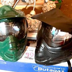 Lot de 2 Masques Paintball ou Airsoft