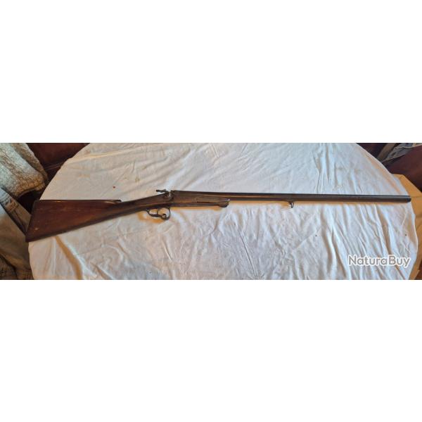 Fusil 1 coup a Chien exterieur a percussion centrale calibre 12 cat D