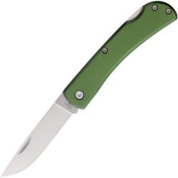 Couteau Bear & Son Small Farmhand Lockback Lame Inox Manche Aluminium OD Green Lockback USA BC137LOD