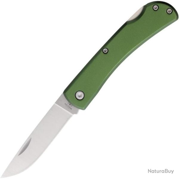 Couteau Bear & Son Small Farmhand Lockback Lame Inox Manche Aluminium OD Green Lockback USA BC137LOD