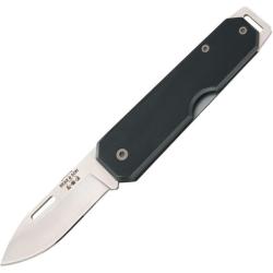 Couteau de Poche EDC Bear & Son 110 USA Lame Acier Carbone Slip Joint Manche Alu Noir BC110BK