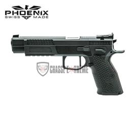 Pistolet PHOENIX Drake Target 6'' Noir Cal 9x19mm