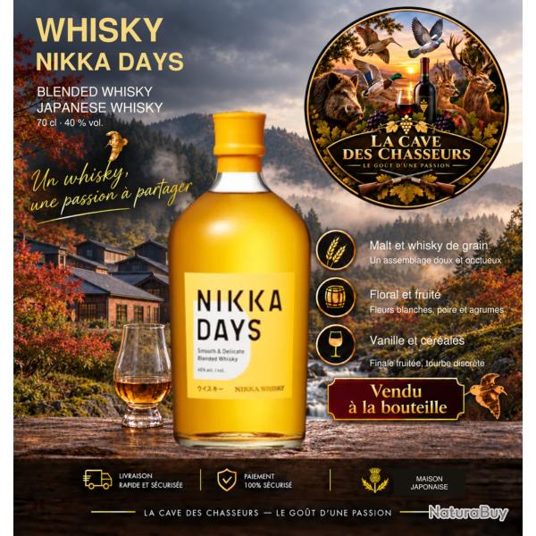 Whisky Japonais Nikka "day's" blended 40� 70cl livraison offerte