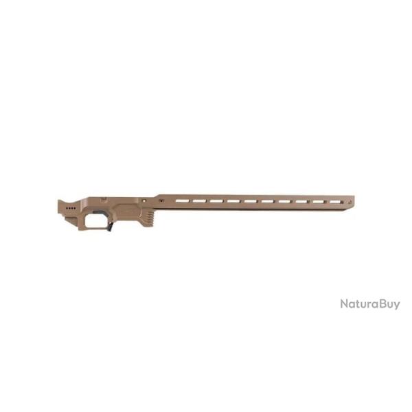 CHASSIS BASE MDT ACC ELITE RUGER AMERICAN SA RH FDE 116730-FDE+