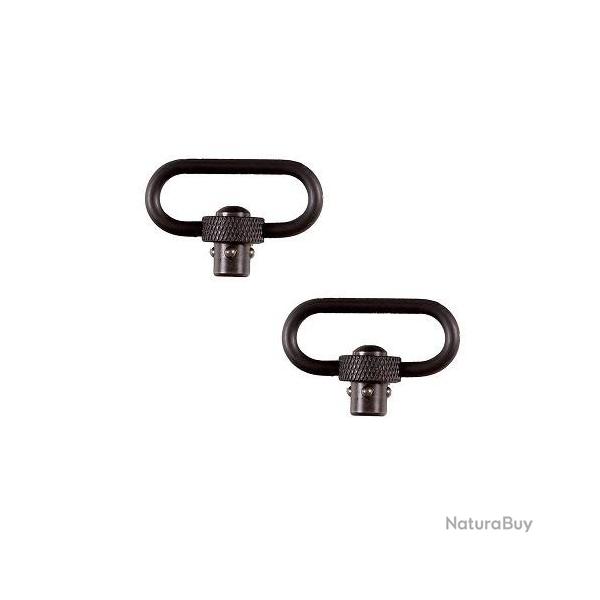 ANNEAUX DE GRENADIERE ALLEN PUSH BUTTON 1,25�� BLACK 14516