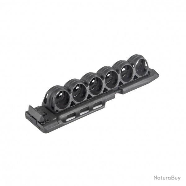 SIDE SADDLE WITH ALU BASE 6 ROUNDS GA.12 FOR BENELLI M4 SSBNM4+