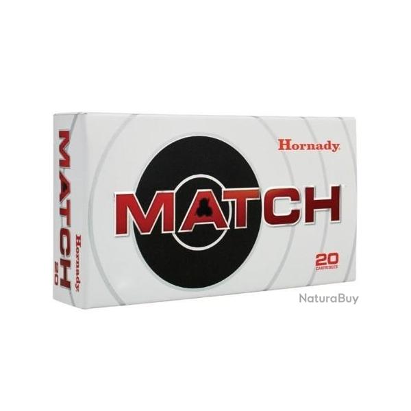 BOITE DE 20 CARTOUCHES HORNADY 6MM CREEDMOOR 108GR ELD-MATCH 81391