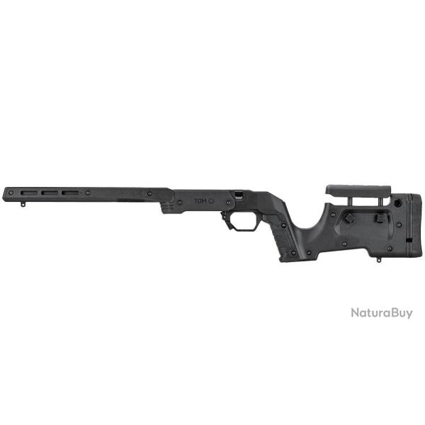 CHASSIS MDT XRS R700 SA LH BLK + 104934-BLK+