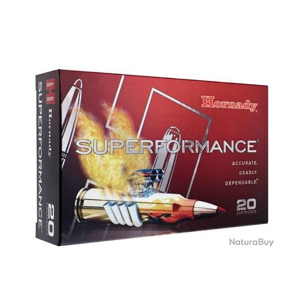 BOITE DE 20 CARTOUCHES HORNADY 7MM REM MAG 162 GR SST SPF 80633