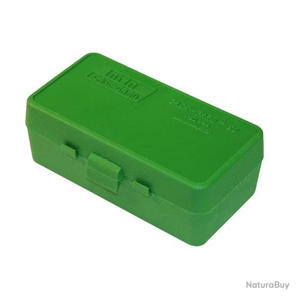 BOITE DE RANGEMENT VIDE MTM POUR 50 MUNITIONS CAL.222/223 RS-50-10+