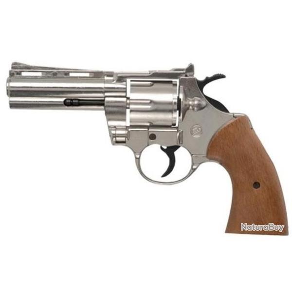 REVOLVER BRUNI PYTHON NICKELE 9MM BLANC/GAZ