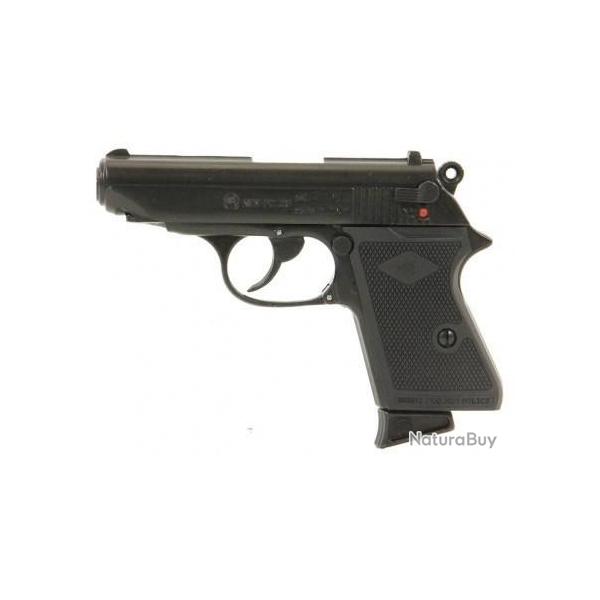PISTOLET BRUNI POLICE 9MM BLANC/GAZ