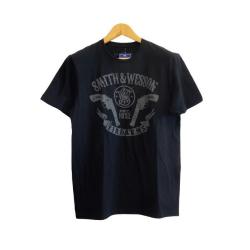 TEE SHIRT S&W BLACK 2 REVOLVERS M A1312-03GV-MD