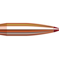 BOITE DE 100 OGIVES HORNADY 6.5MM .264 100 GR ELD-VT(TM) 26103