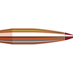 BOITE DE 100 OGIVES HORNADY 22 CAL.224 62 GR ELD-VT(TM) 22762