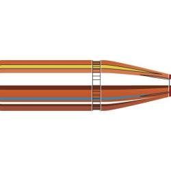 BOITE DE 100 OGIVES HORNADY 35 CAL.357 250 GR SUB-X (350 LEGEND) 3503