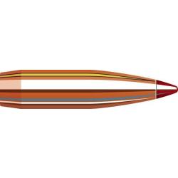 BOITE DE 100 OGIVES HORNADY 6MM .243 90GR ELD-X 2441